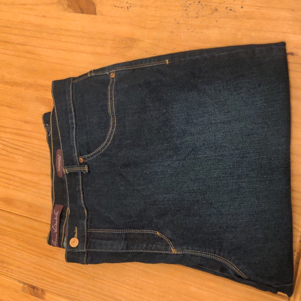 Gloria Vanderbilt Amanda Denim Jeans, Size 22W Short